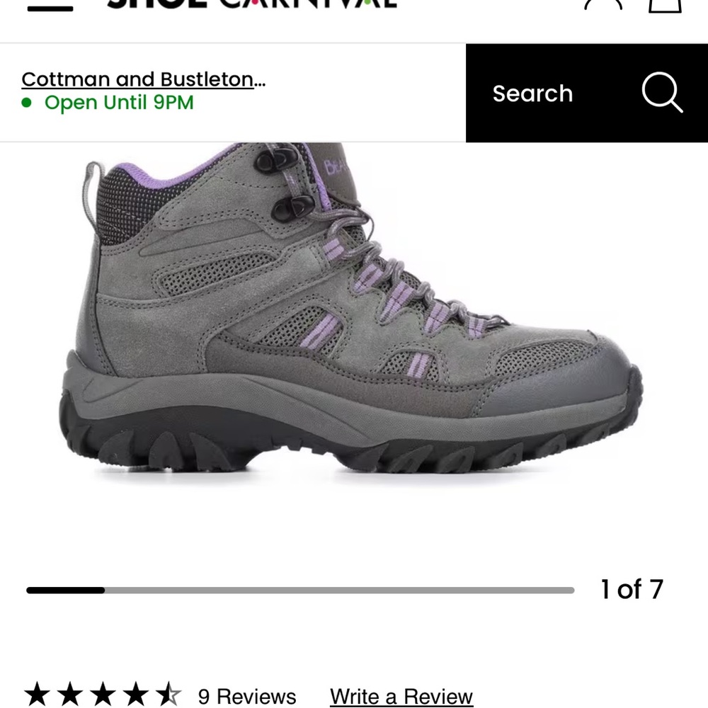 Women’s Bearpaw hiking boots